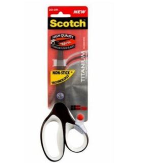 Forbici Titanium No Stick - 20 cm - impugnatura asimmetrica - lama in titanio c…