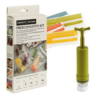 FrescoVuoto StarPack - pompa + 8 buste sottovuoto assortite - PPL - verde/color…