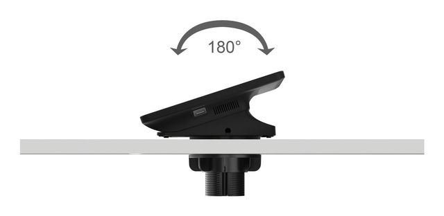 Yealink 3311092 accessorio per videoconferenza Staffa Nero