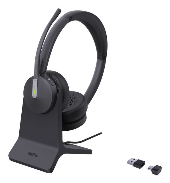 Yealink BH70 Dual with Stand Teams Auricolare Wireless A Padiglione Ufficio USB…