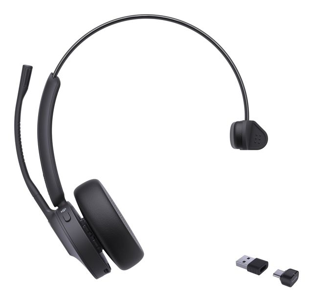 Yealink BH70 Mono Teams Auricolare Wireless A Padiglione Ufficio USB Type-C / U…