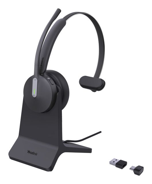 Yealink BH70 Mono with Stand Teams Auricolare Wireless A Padiglione Ufficio USB…