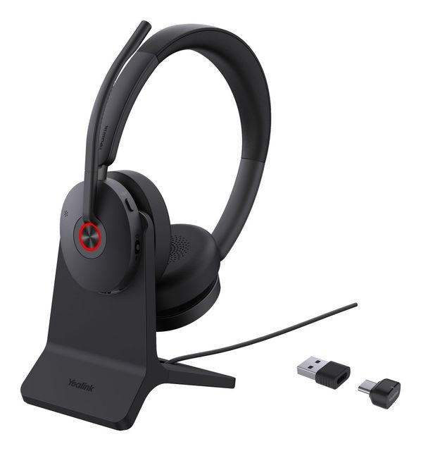Yealink BH74 + Stand UC USB-C/A Auricolare Wireless A Padiglione Ufficio USB Ty…