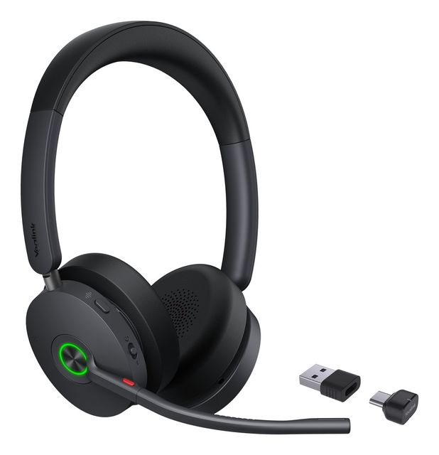 Yealink BH74 UC USB-C/A Auricolare Wireless A Padiglione Ufficio USB Type-C / U…