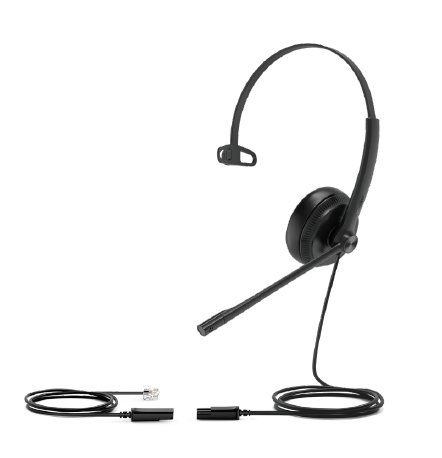 Yealink RJ headset YHS34 Mono