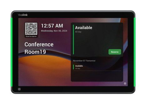 Yealink RoomPanel Plus E2 25,6 cm (10.1") 1280 x 800 Pixel LCD 802.11a, 802.11b…