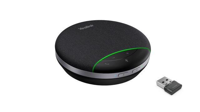 Yealink SP92 USB-C/A vivavoce Universale USB/Bluetooth Nero