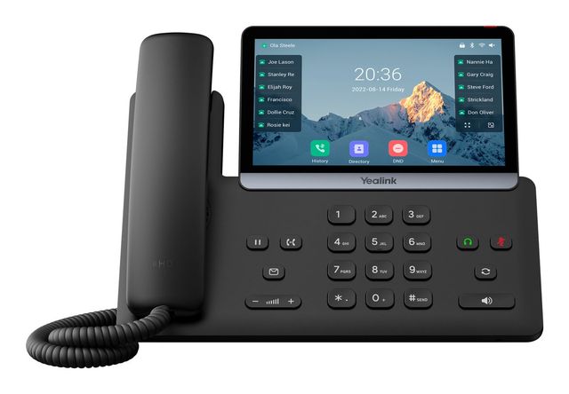 Yealink T77U telefono IP Nero LCD