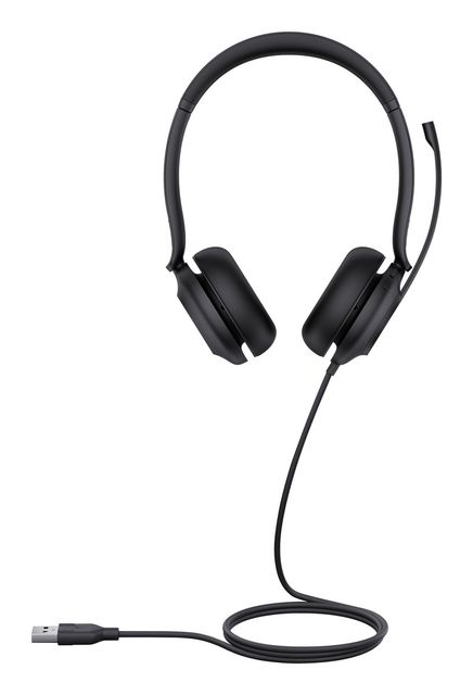 Yealink UH35 Dual Teams Auricolare Cablato A Padiglione Ufficio USB tipo A Nero
