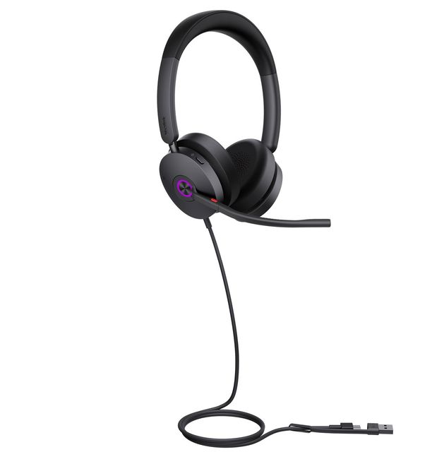 Yealink UH48 Dual UC USB-C/A Auricolare Cablato A Padiglione Musica e Chiamate …