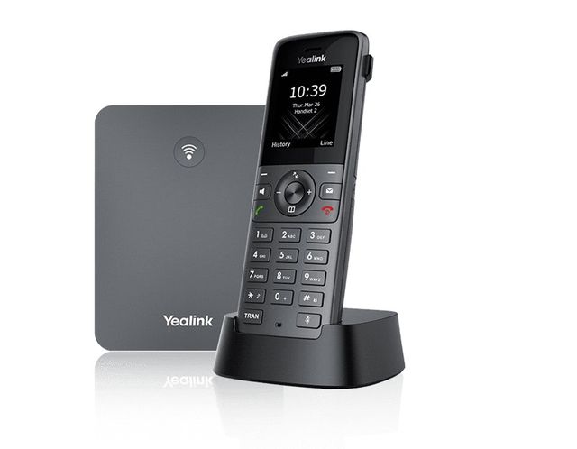 Yealink W73P Telefono IP Mobile Wireless Grigio Display da 1,8 Pollici 100 Voce…