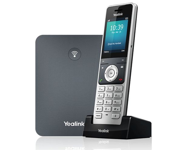 Yealink W76P Telefono IP Mobile Wireless 20 Linee Grigio 1000 Voci Display da 2…