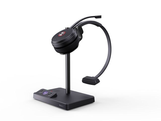 Yealink WH62 Mono Teams Auricolare Wireless A Padiglione Ufficio Micro-USB Base…