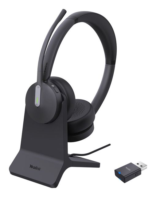 Yealink WH64 Hybird Dual with Charging Stand Teams Auricolare Wireless A Padigl…