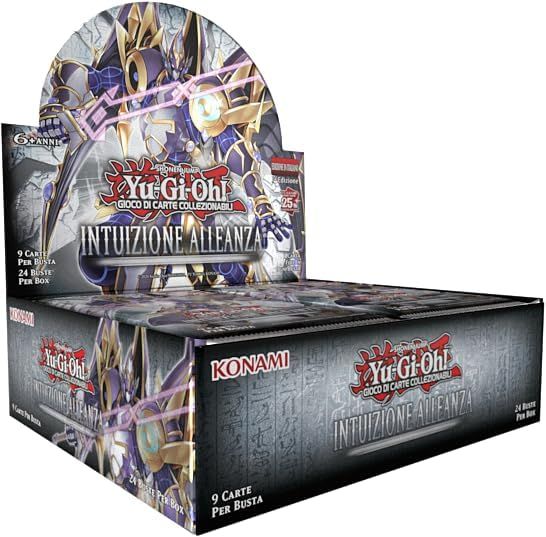Yu-Gi-Oh! BUSTINA SINGOLA IN ESP. 24 - INTUIZIONE ALLEANZA 9 CARTE (IT)