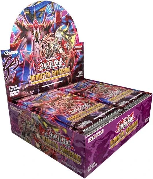 Yu-Gi-Oh! BUSTINA SINGOLA IN ESP. 24 - PHANTOM REVENGE 7 CARTE (IT)