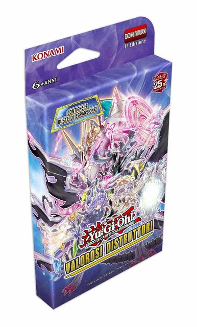 Yu-Gi-Oh! CONFEZIONE 3 BUSTINE - "SP SET BOOSTER 3 Valorosi Distruttori " (IT)