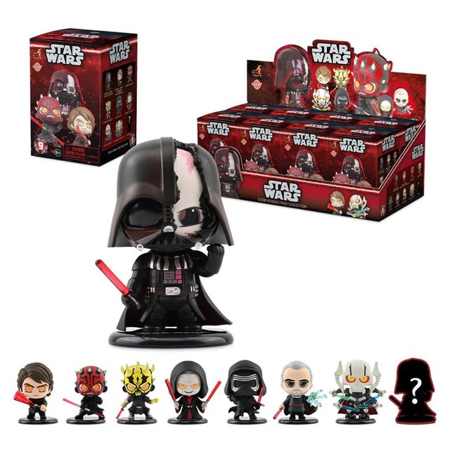 YuMe Blind Box - Cosbi - Star Wars Figurines Dark Side Series - PDQ (8 Units) 1…