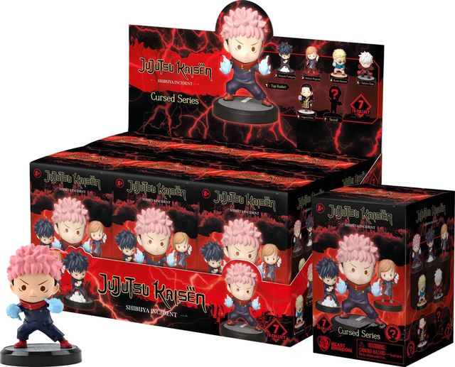 YuMe Blind Box - Hero Box - Jujutsu Kaisen Cursed Series - PDQs (6 Units) 19219