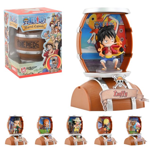 YuMe Blind Box - One Piece Barrel Capsule - ASSORTED CTN (6 Units) 15329
