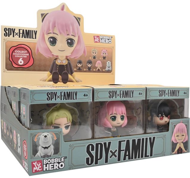 YuMe Window Box - Bobble Hero - Spy x Family - PDQ (12 Units) 11690