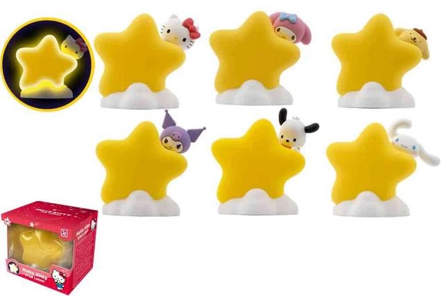 YuMe Window Box - Hello Kitty and Friends - Bedside Light Star Light Series - A…