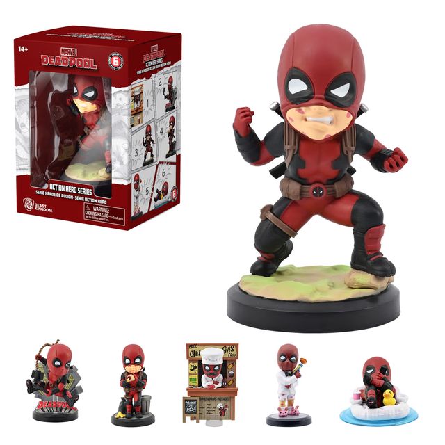 YuMe Window Box - Hero Box Deadpool - Action Hero Series - ASSORTED CTN (12 Uni…