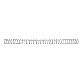 GBC - 12.5 mm - 34 anelli - A4 (210 x 297 mm) - 115 fogli - argento - 100 pezzi…