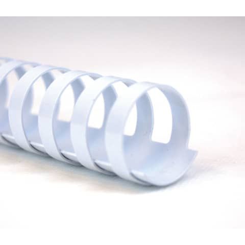 GBC CombBind - 10 mm - 21 anelli - A4 (210 x 297 mm) - 65 fogli - bianco - 100 …