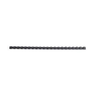 GBC CombBind - 12 mm - 21 anelli - A4 (210 x 297 mm) - 95 fogli - nero - 100 pe…