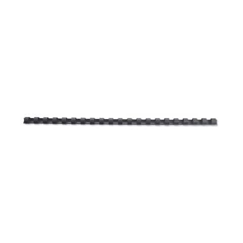 GBC CombBind - 12 mm - 21 anelli - A4 (210 x 297 mm) - 95 fogli - nero - 100 pe…