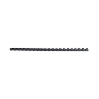 GBC CombBind - 14 mm - 21 anelli - A4 (210 x 297 mm) - 125 fogli - nero - 100 p…