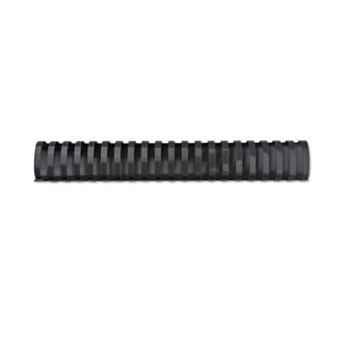GBC CombBind - 51 mm - 21 anelli - A4 (210 x 297 mm) - 450 fogli - nero - 50 pe…