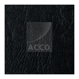 GBC LeatherGrain - A3 (297 x 420 mm) - nero - 250 g/m² - 100 pezzi copertina pe…