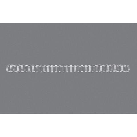 GBC WireBind - 11 mm - 34 anelli - A4 (210 x 297 mm) - 100 fogli - bianco - 100…