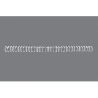 GBC WireBind - 14 mm - 34 anelli - A4 (210 x 297 mm) - 125 fogli - bianco - 100…