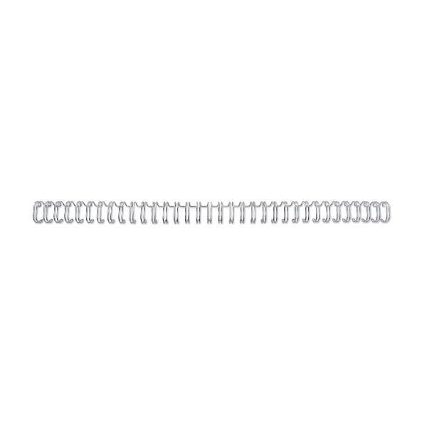 GBC WireBind - 5 mm - 34 anelli - A4 (210 x 297 mm) - 35 fogli - argento - 100 …