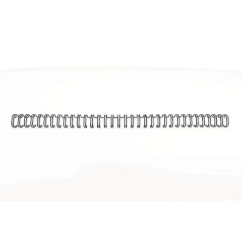 GBC WireBind - 9.5 mm - 34 anelli - A4 (210 x 297 mm) - 85 fogli - nero - 100 p…