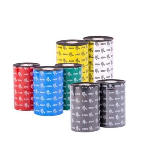 ZEBRA RIBBON 110X900 WAX 2300