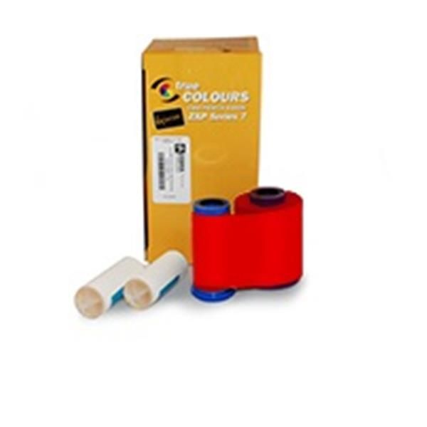 ZEBRA RIBBON CARD RED ZXP 7