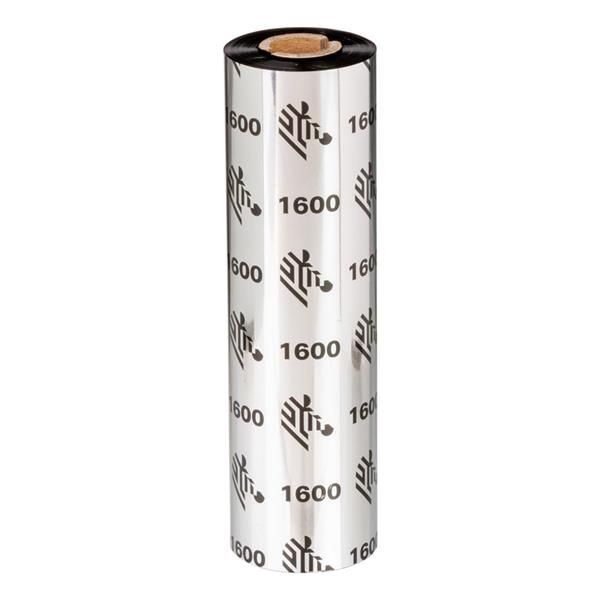 ZEBRA RIBBON ECONOMY WAX 131X450 25MMCORE