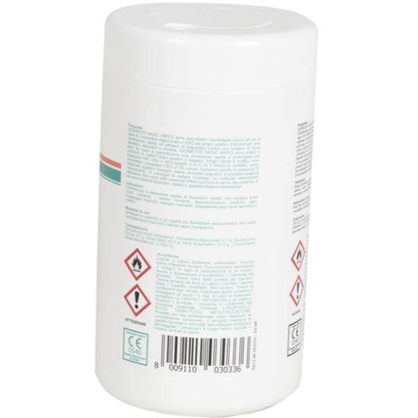 GERMOCID Basic - Disinfectant wipes - usa e getta - 60% alcohol - 220 fogli
