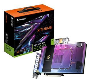 GIGABYTE AORUS GeForce RTX 5090 XTREME WATERFORCE WB 32G Scheda Grafica