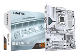 GIGABYTE B850 EAGLE ICE Scheda Madre – CPU AMD Ryzen serie 9000, VRM digitale a…