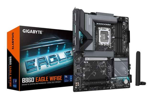GIGABYTE B860 EAGLE WIFI6E Scheda madre - CPU Intel Core Ultra, VRM a 12+1+2+1 …
