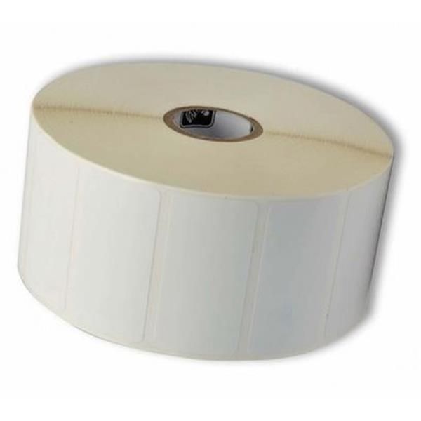 Zebra - Poliestere - adesivo permanente - rivestito - bianco - 38 x 25 mm 2580 …