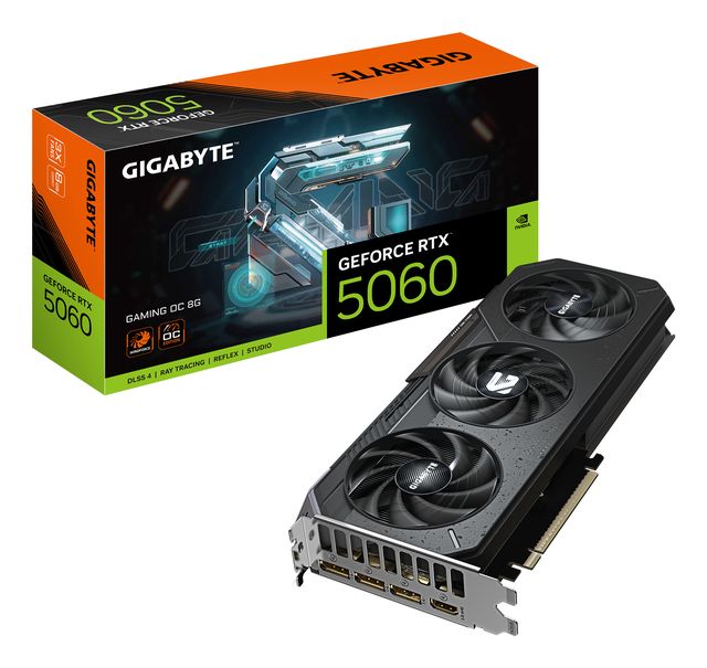 GIGABYTE GeForce RTX 5060 GAMING OC 8G Scheda Grafica