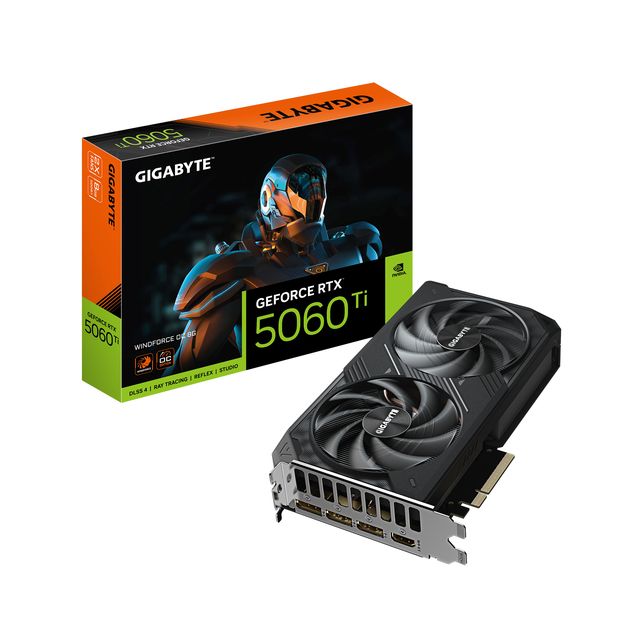 GIGABYTE GeForce RTX 5060 Ti WINDFORCE OC 8G Scheda Grafica