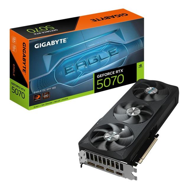 GIGABYTE GeForce RTX 5070 EAGLE OC SFF 12G Scheda Grafica