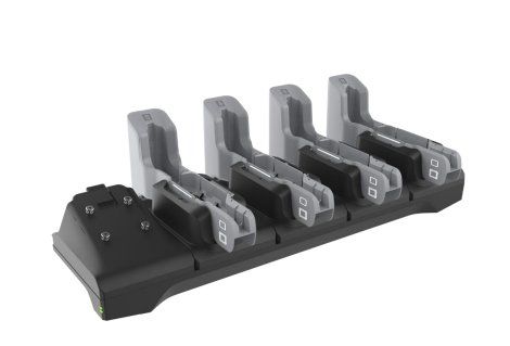 Zebra CRD-ET4X-4S8I1-01 Caricabatterie per dispositivi mobili Tablet Nero, Grig…